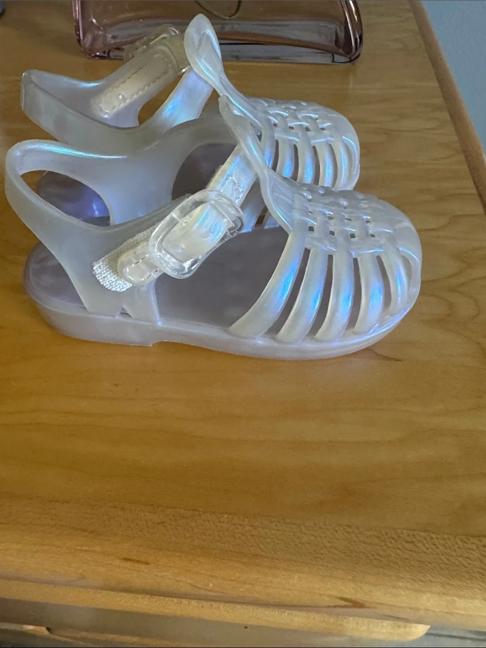 Gymboree sparkle close clear